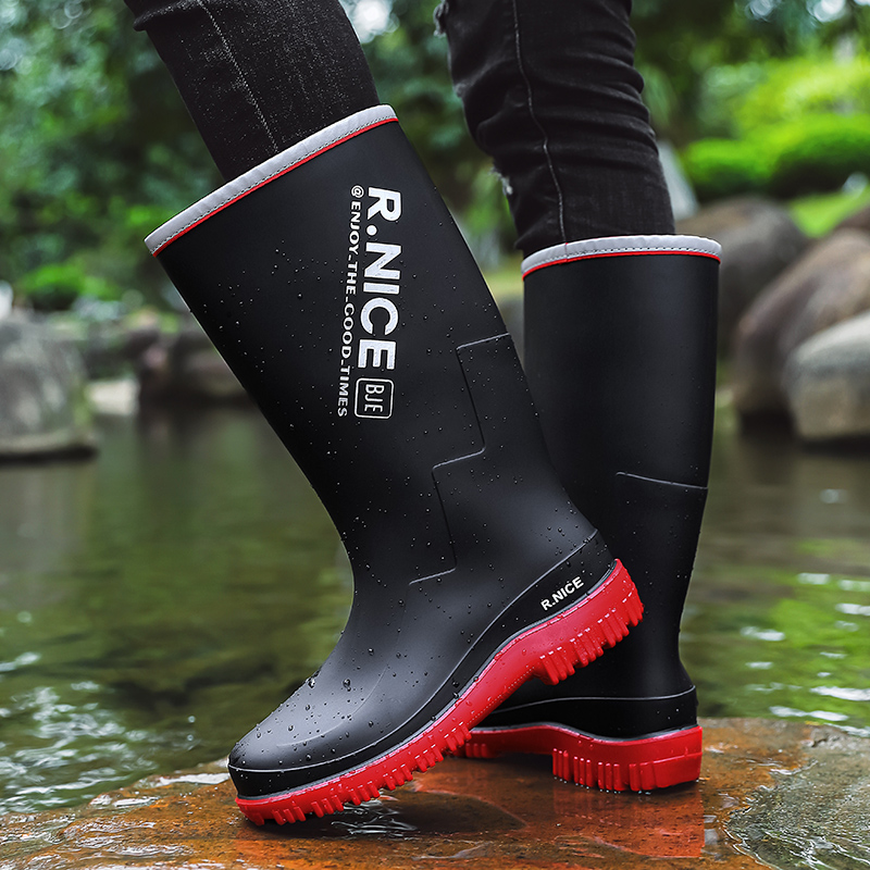 Fishing Boots - Chaussures de pluie d'extérieur pour hommes,