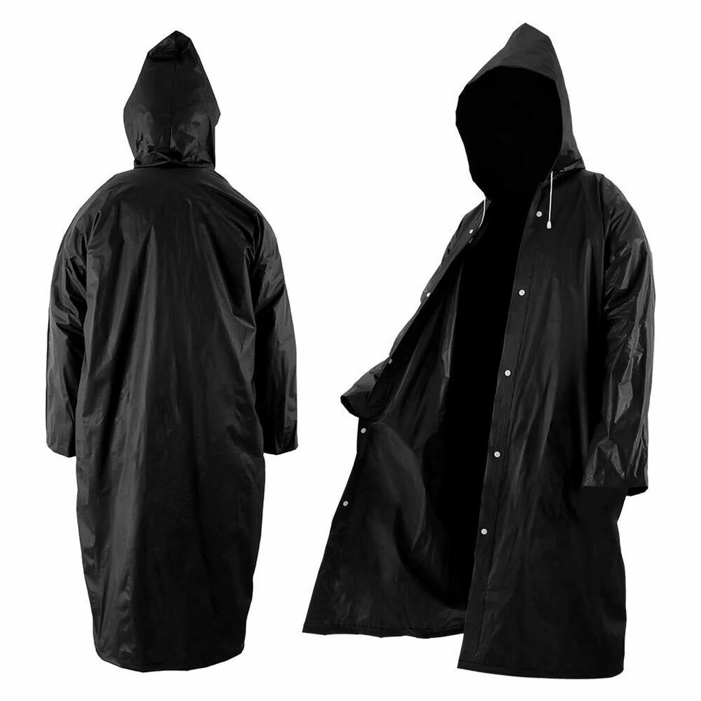 Fishing Rain Suit - Oligunisexe imperméable imperméable, imperméable épais, noir,