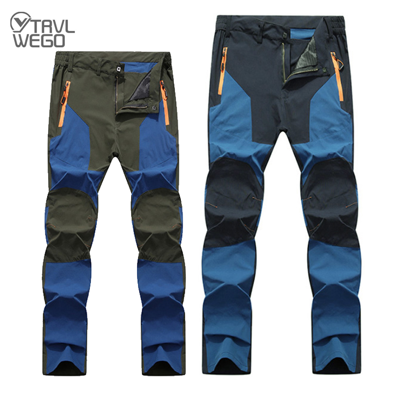 Fishing Pants Waterproof - TRVLWEGO hommes été randonnée pantalon résistant