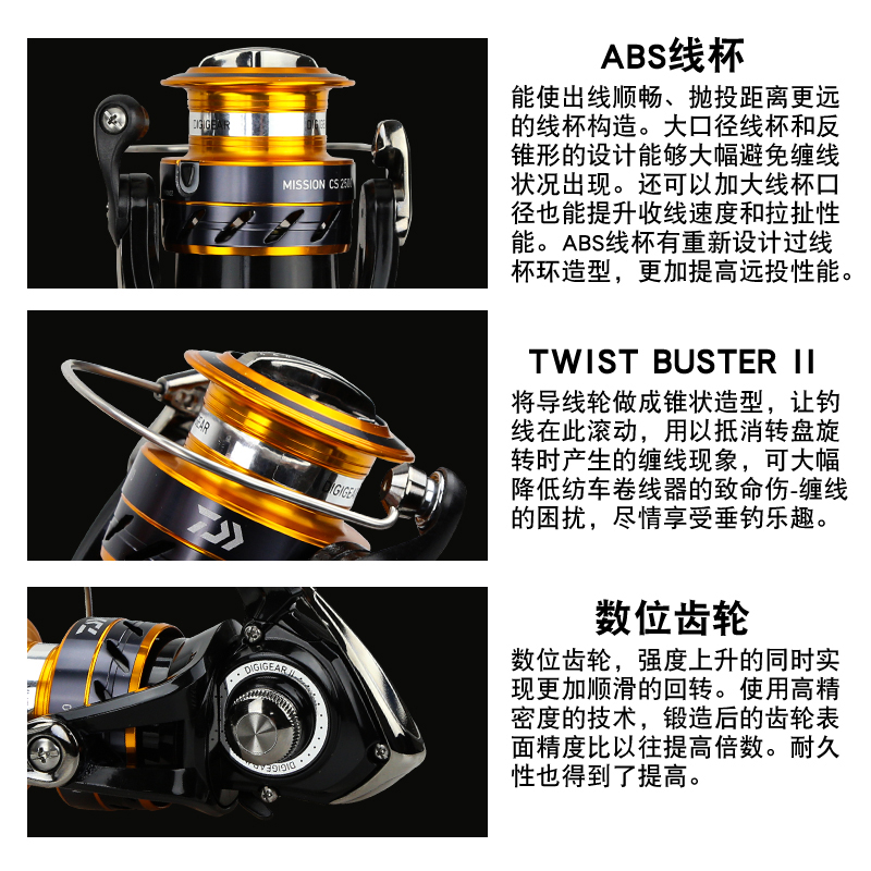 DAIWA moulinet de pêche MISSIO - Daiwa Reel Fuego avis et prix