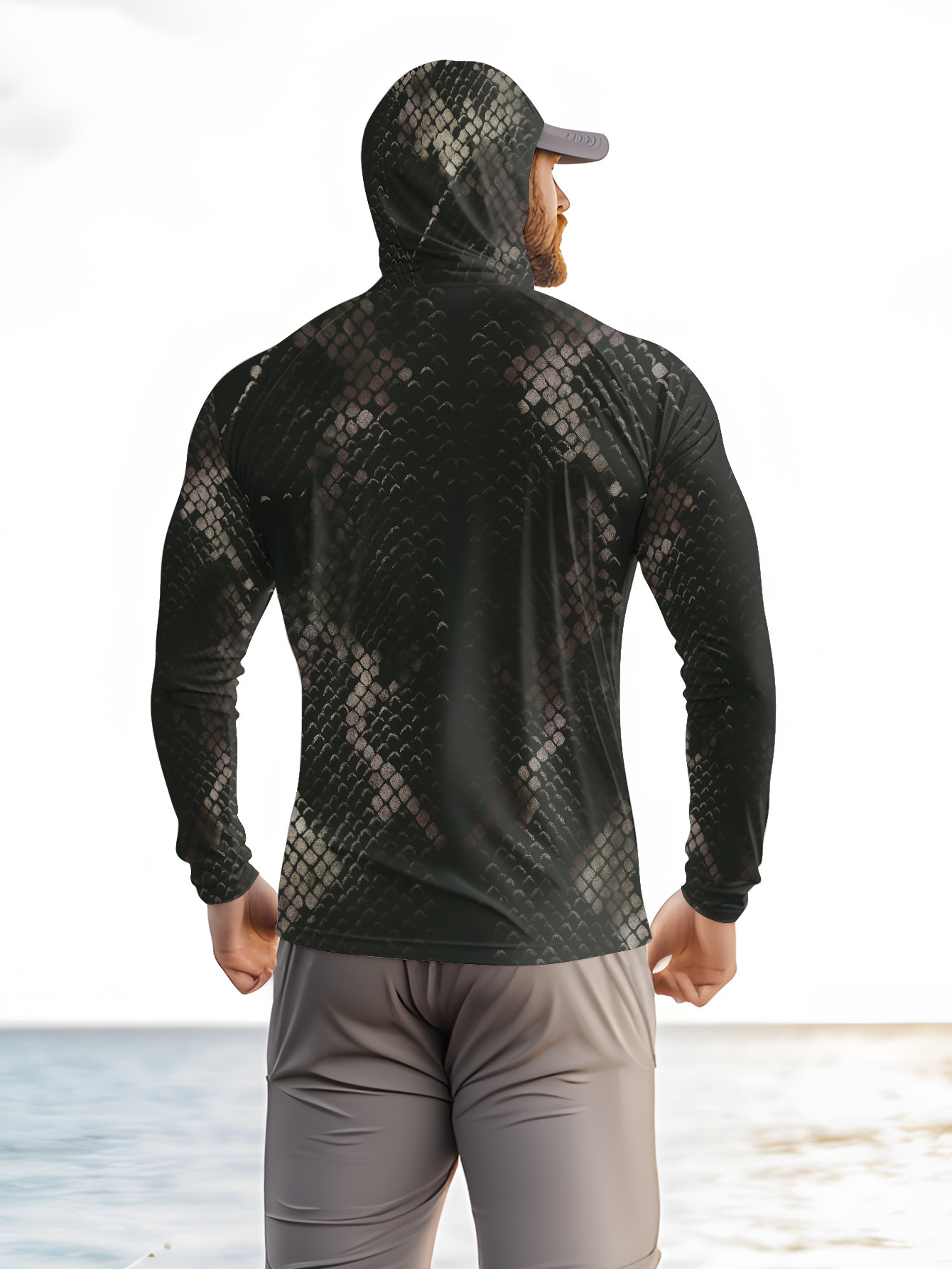 Chemise de pêche pour homme à  - Fishing Hoodie avis et prix