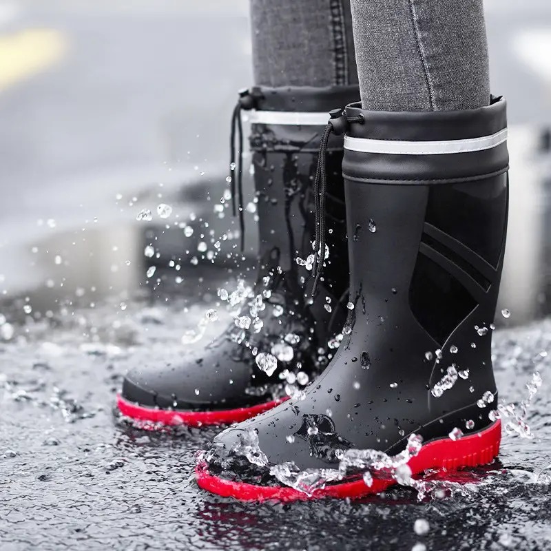 Bottes de pluie mi-hautes tend - Fishing Boots avis et prix