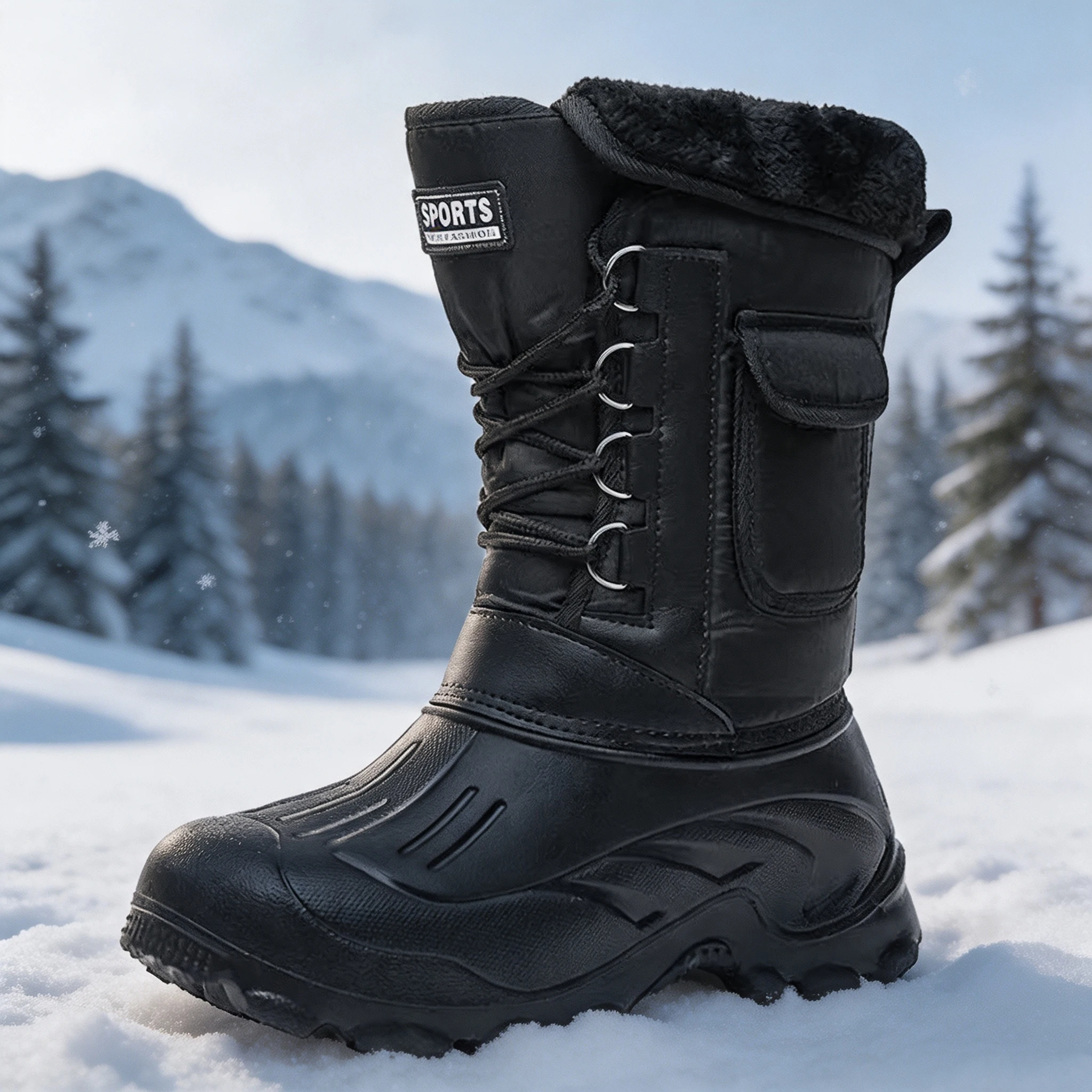 Bottes d'hiver pour hommes, ch - Fishing Boots avis et prix
