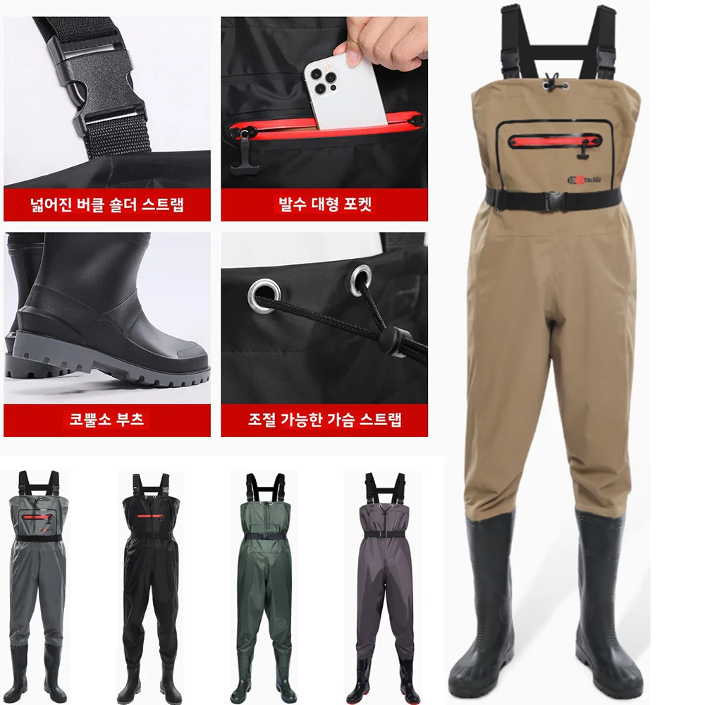 Waders de poitrine imperméable - Fishing Waders avis et prix